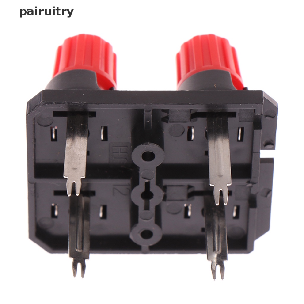 2 Pcs Jack Banana Eksternal 4 Pin Untuk Speaker Amplifier WP4-10 Terminal