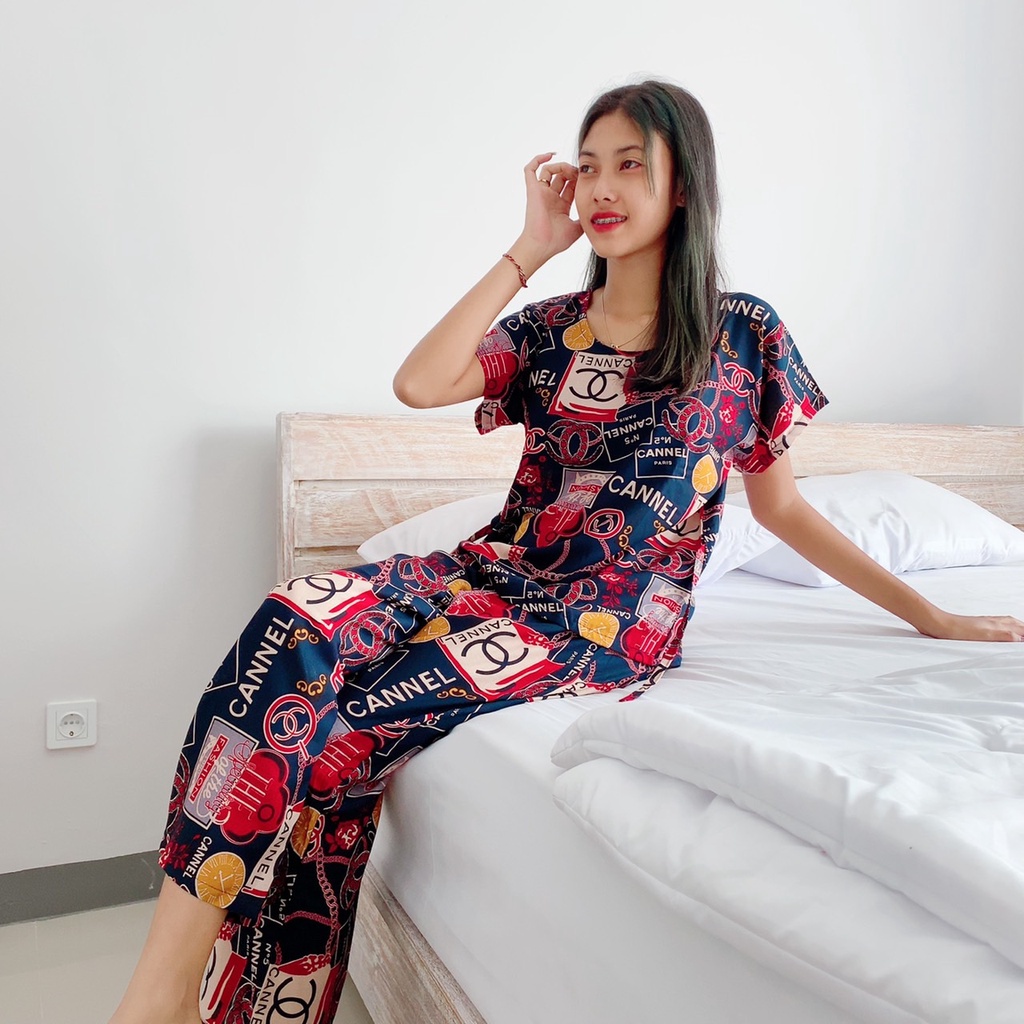 Setelan Panjang Bali-FINEL NAVY