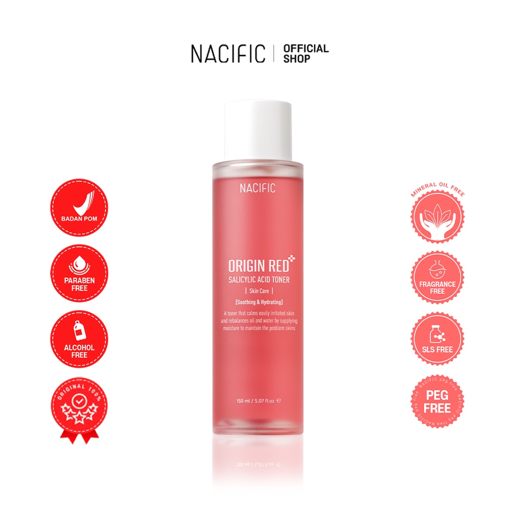 [NACIFIC] Origin Red Salicylic Acid Toner Skin Care 150ml-1