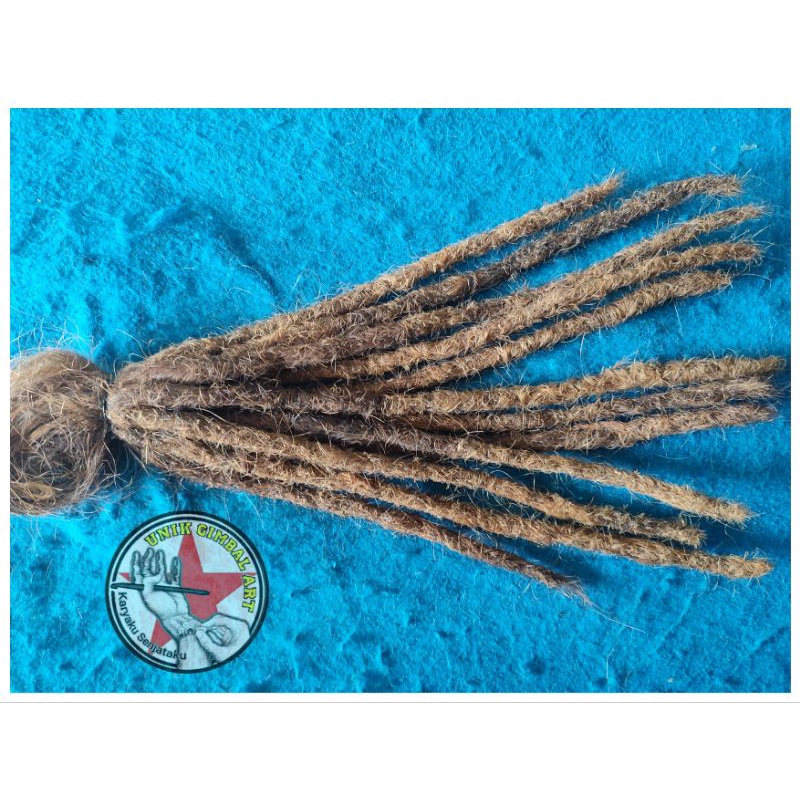 rambut gimbal (dreadlock extention ) 30 cm