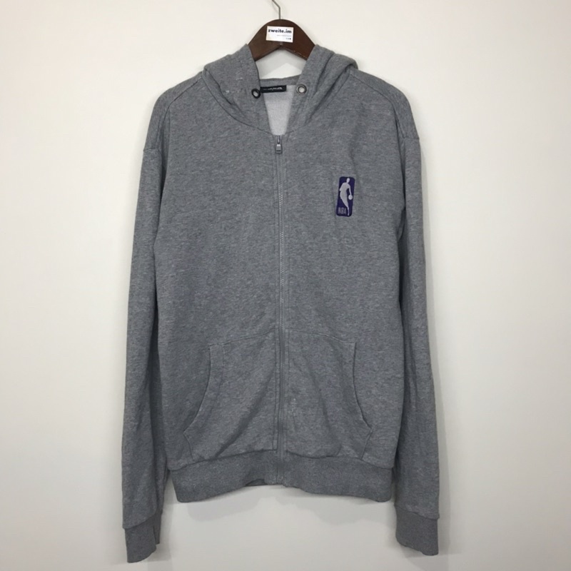 Zipper Hoodie NBA Grey second GLH117