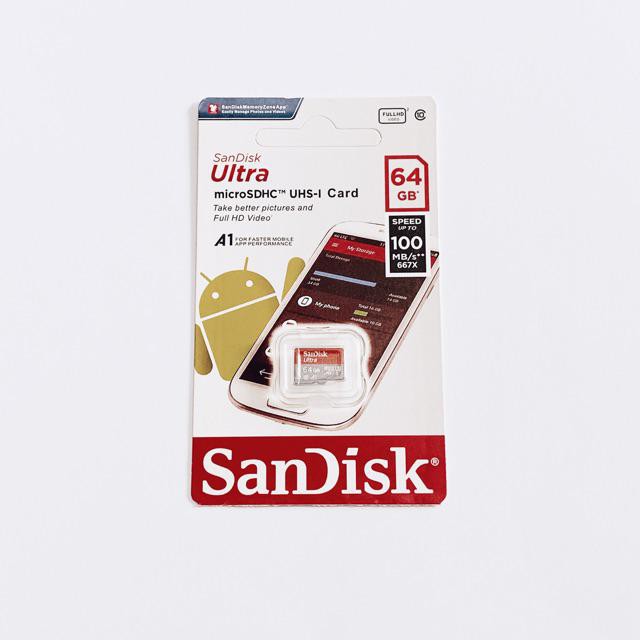 MEMORY CARD HP MICRO SD MMC SANDISK 64 GB EXTERNAL KARTU MEMORY HP SANDISK ORIGINAL GARANSI A26