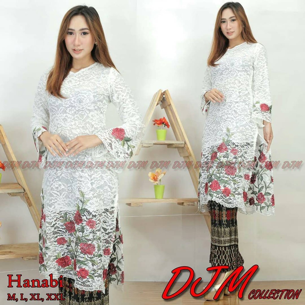 KEBAYA HANABI BRUKAT ROK PRISKET KEBAYA BRUKAT KEBAYA RUMAH KEBAYA BANDUNG RUMAH SONGKET BANDUNG