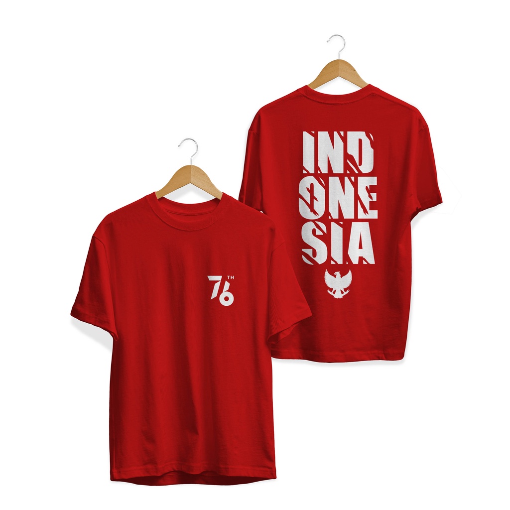 KAOS BAJU INDONESIA MERDEKA DIRGAHAYU NEGRIKU HUT RI 76 VOL 4 ORIGINAL DISTRO