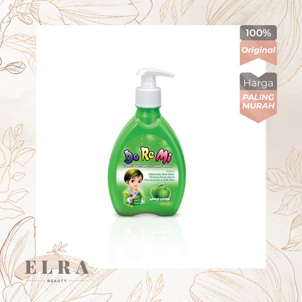 SABUN CUCI TANGAN ANAK DOREMI HAND WASH APPLE PUMP 225 ML