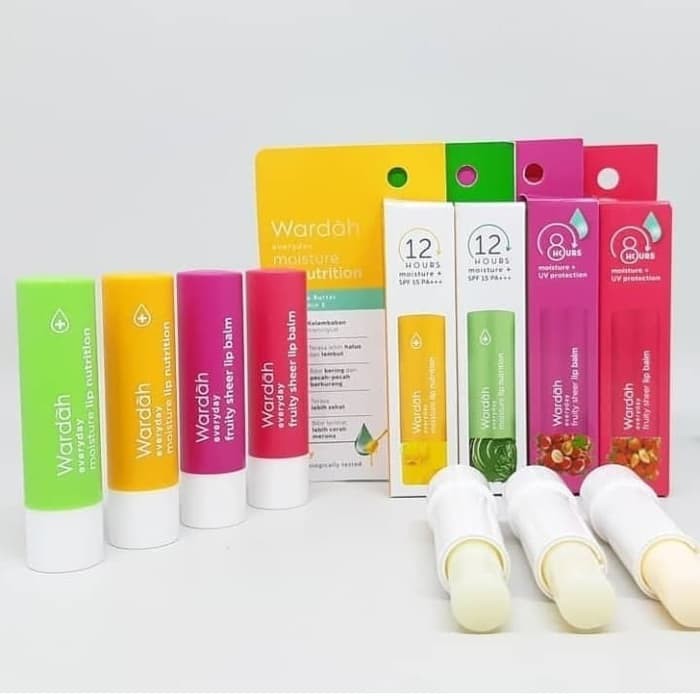 Wardah Everyday Fruity Sheer Lip Balm Wardah Lip Balm Shopee Indonesia