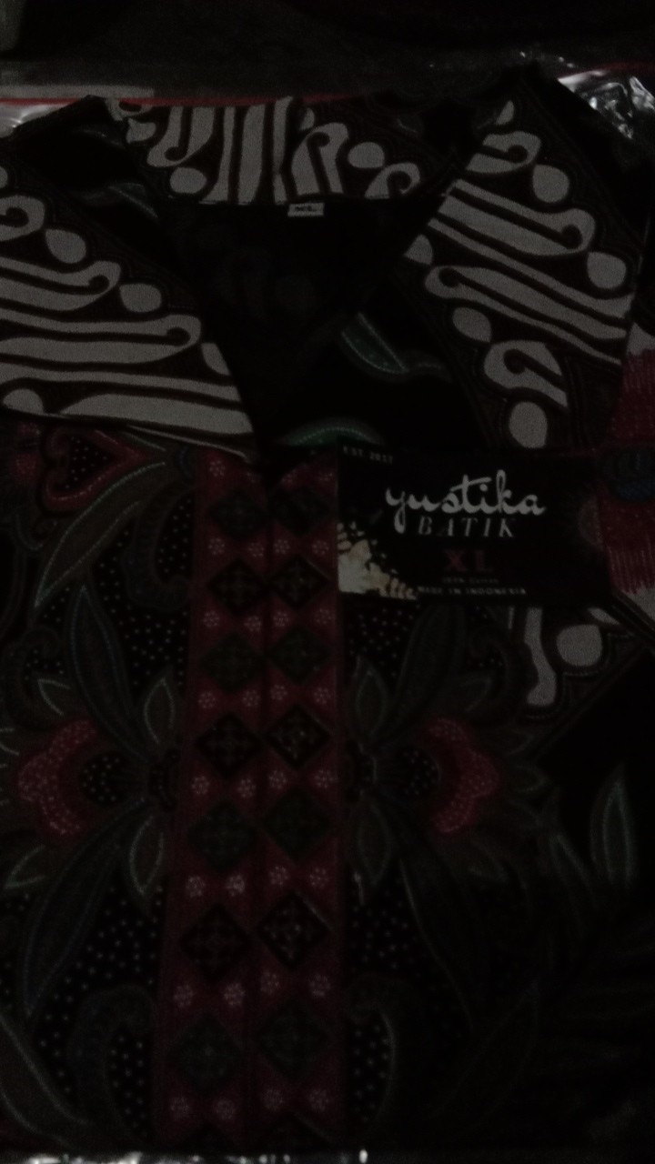 Dress/tunik Batik Lapis Full Tricot