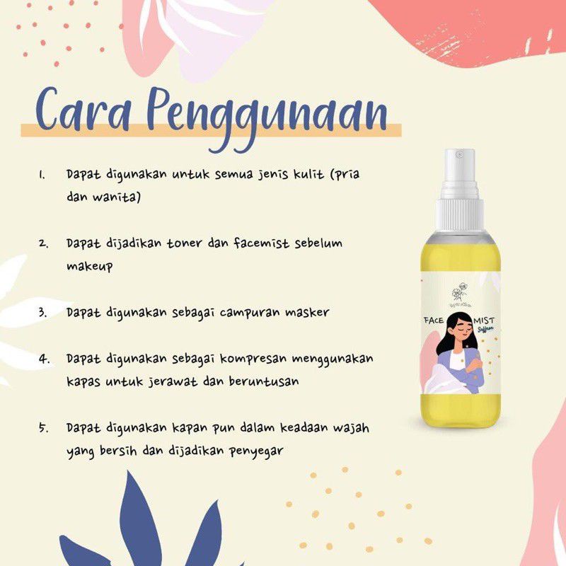 MEZUCA FACEMIST SAFFRON (BPOM)