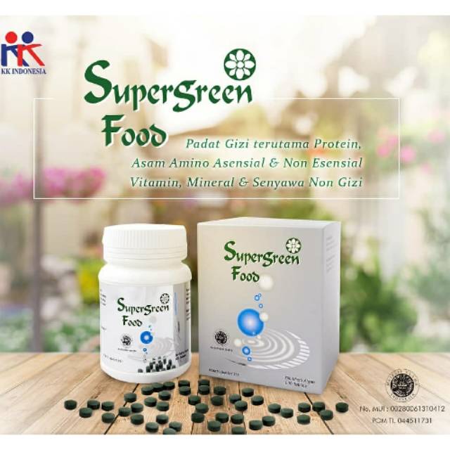 HERBAL Supergreen Food / SGF 150 butir