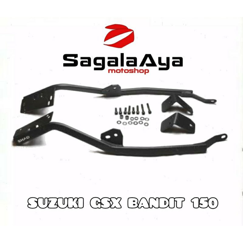 Bracket shad suzuki gsx bandit 150 breket center top box original murah berkualitas bisa givi kappa