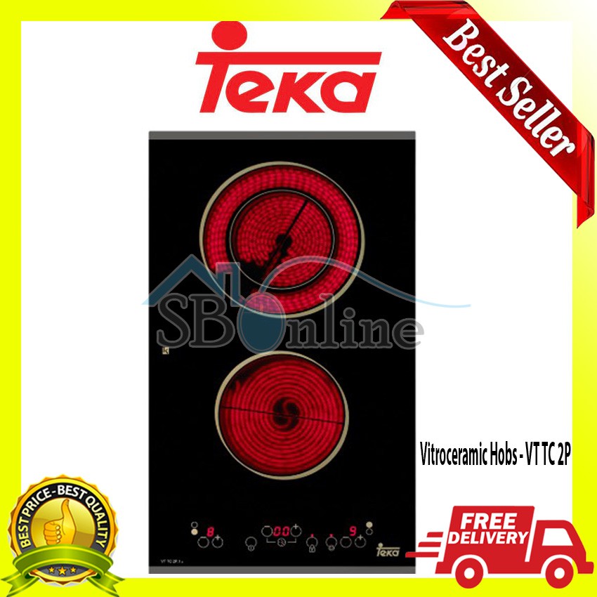 Kompor Tanam Listrik TEKA - Vitroceramic Hobs VT TC 2P