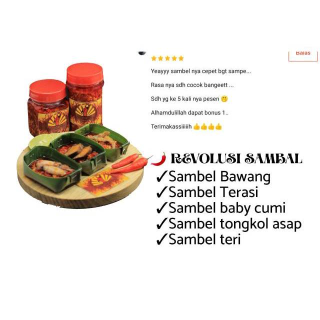 

SAMBAL BABY CUMI (180 gr)
