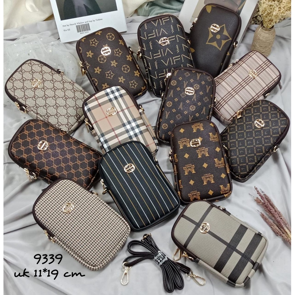 tas hp 9339 uk.11x19cm tas hp import wanita selempang tenteng