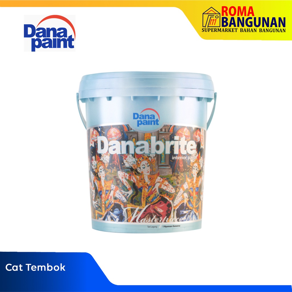 DanaPaint DanaBrite Cat Tembok Brilliant White Interior 5Kg