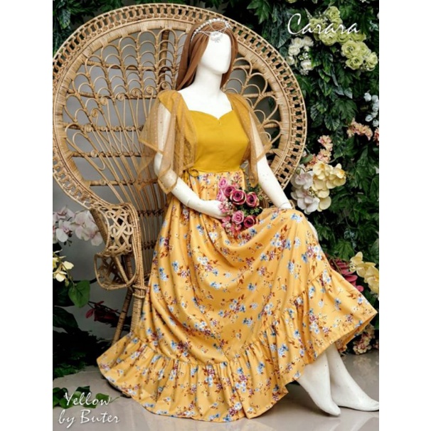 Carara Mustard Butik Daster