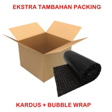 BUBBLE WRAP DAN KARDUS EXTRA PELINDUNG PAKET