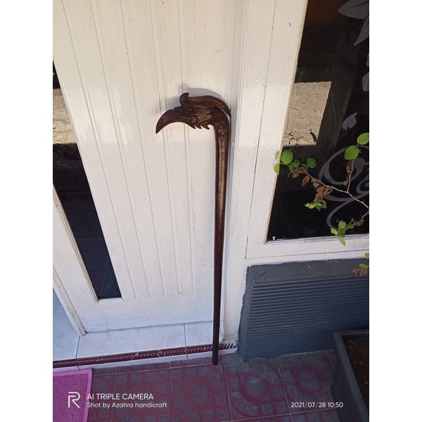 tongkat galih asem ukir bangkrak tongkat jalan galih asem