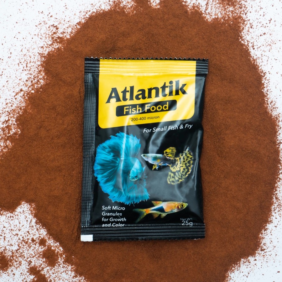 Atlantik fish food 200 400 makanan ikan pelet pellet cupang guppy aquascape