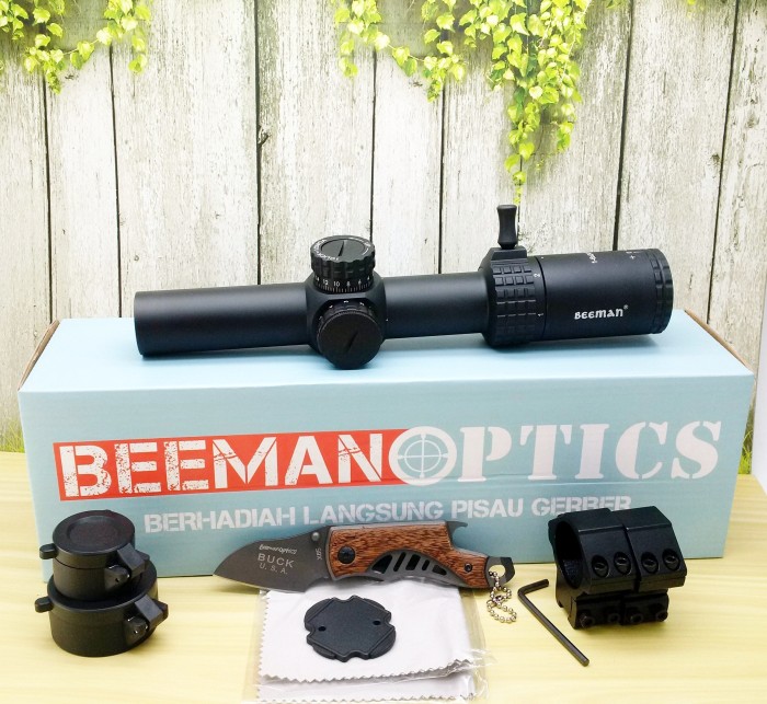 Tele Beeman Optics 1-6x24 IR Black / Tele Buntung