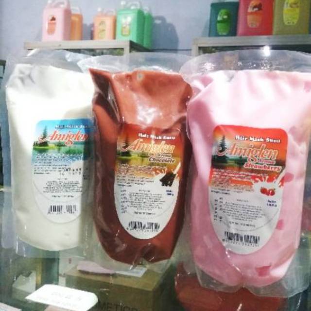 Pompia Amiglen Hair Mask 1 kg masker Rambut refill