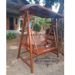Ayunan kayu jati kursi bandulan model baru kayu jati