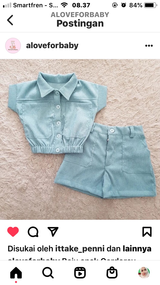 Batik Couple Keluarga Sania Ruffle Ori Ndoro Jowi Motif Hijau Tosca Lancip