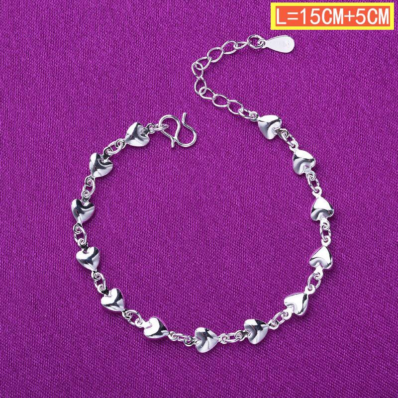 50 gaya 925 gelang perak asli, aksesoris perhiasan fashion Jepang dan Korea-40