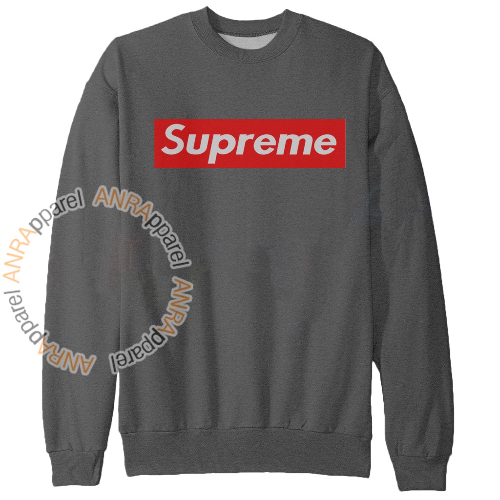 SWEATER BASIC SUPREME WANITA | Sweater Oblong Supreme Cewe