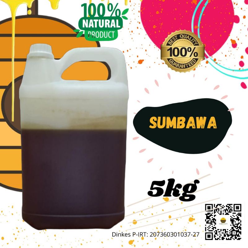 madu sumbawa nektar biadara 5kg