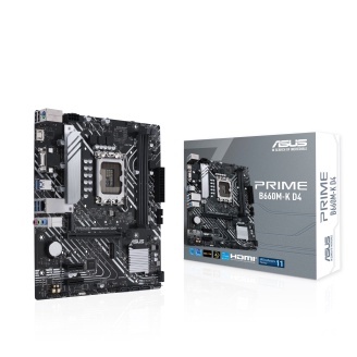 ASUS MOTHERBOARD PRIME B660M-K D4 Intel B660 LGA 1700 DDR4