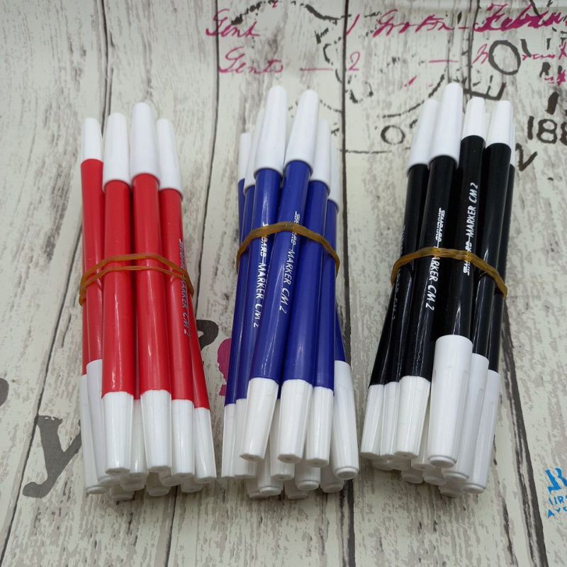 

CM2 - spidol 1 warna/spidol hitam/biru/merah/spidol standard