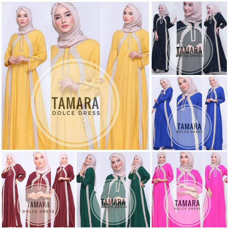 TP // GAMIS RENDA TAMARA DOLCE DRESS PROMO PREMIUM TERBARU BUSUI