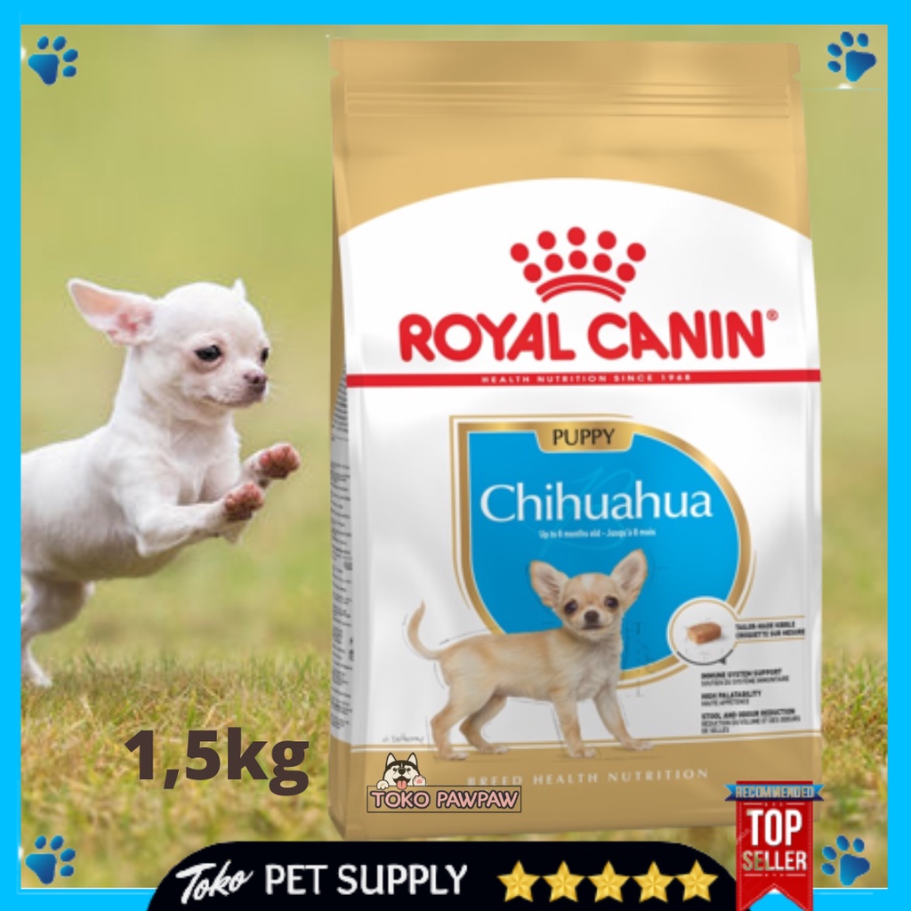 Royal Canin Puppy Chihuahua 1,5kg Makanan Pakan Anak Anjing Ciwawa Chiwawa Kering Dog Food Dogfood D