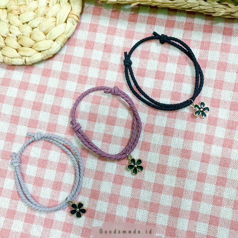 GELANG TALI ULIR ( Bunga Aster )