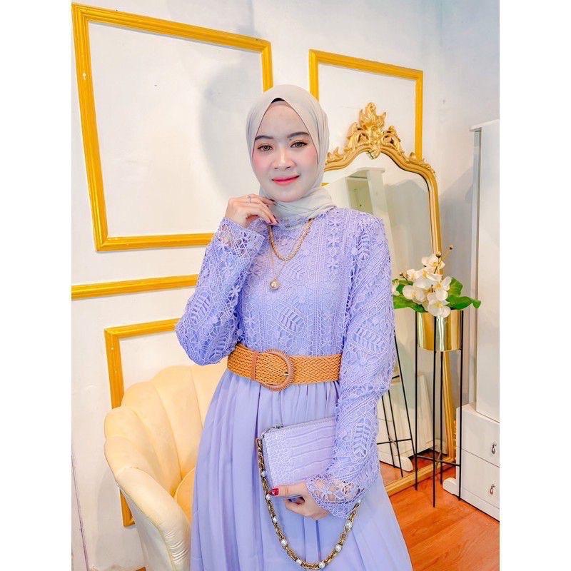 GAMIS PREMIUM BRUKAT MARINA ORIGINAL VIVORIE FREE PARFUME