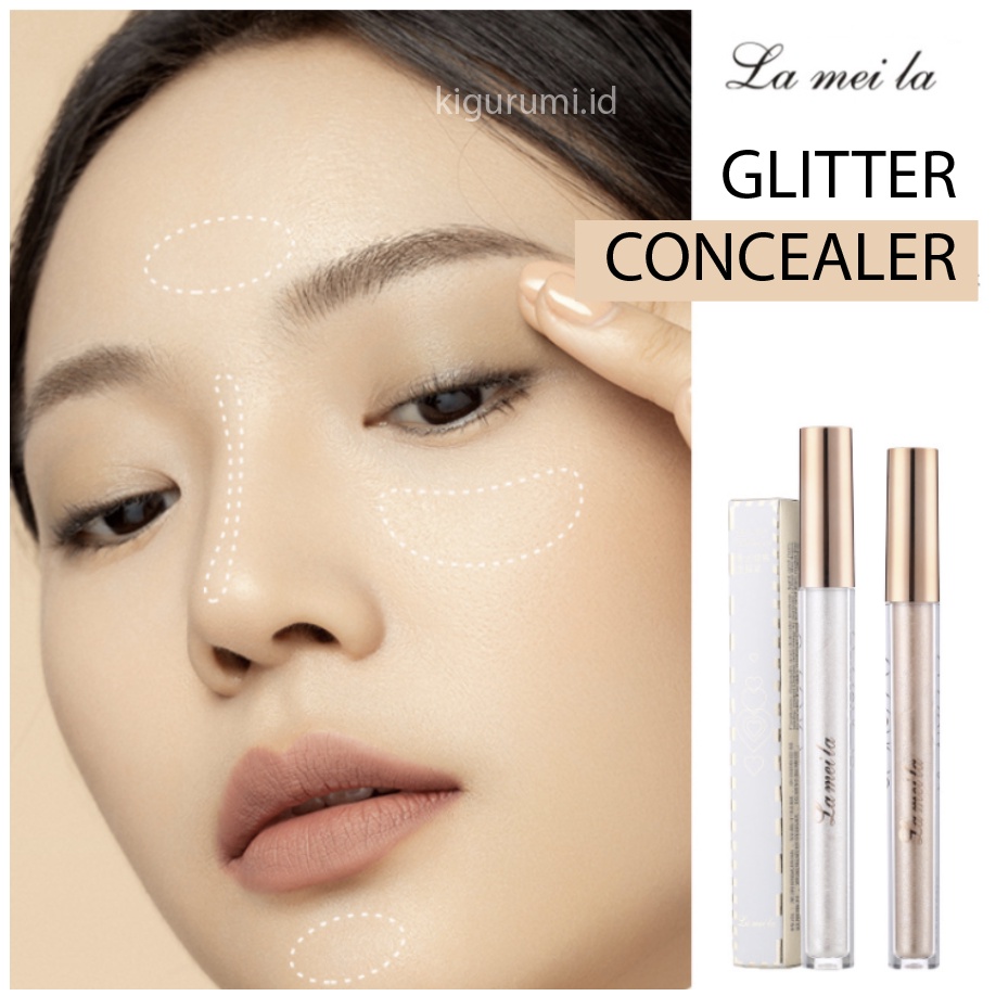 LAMEILA NEW Love Liquid Glitter Concealer High Light LA095