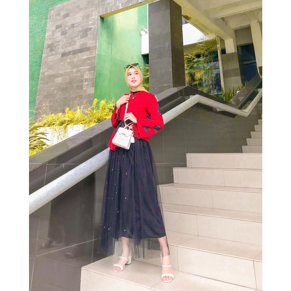 Ariana Rok Tutu Dewasa Import  Tutu Mutiara  Tutu Skrit