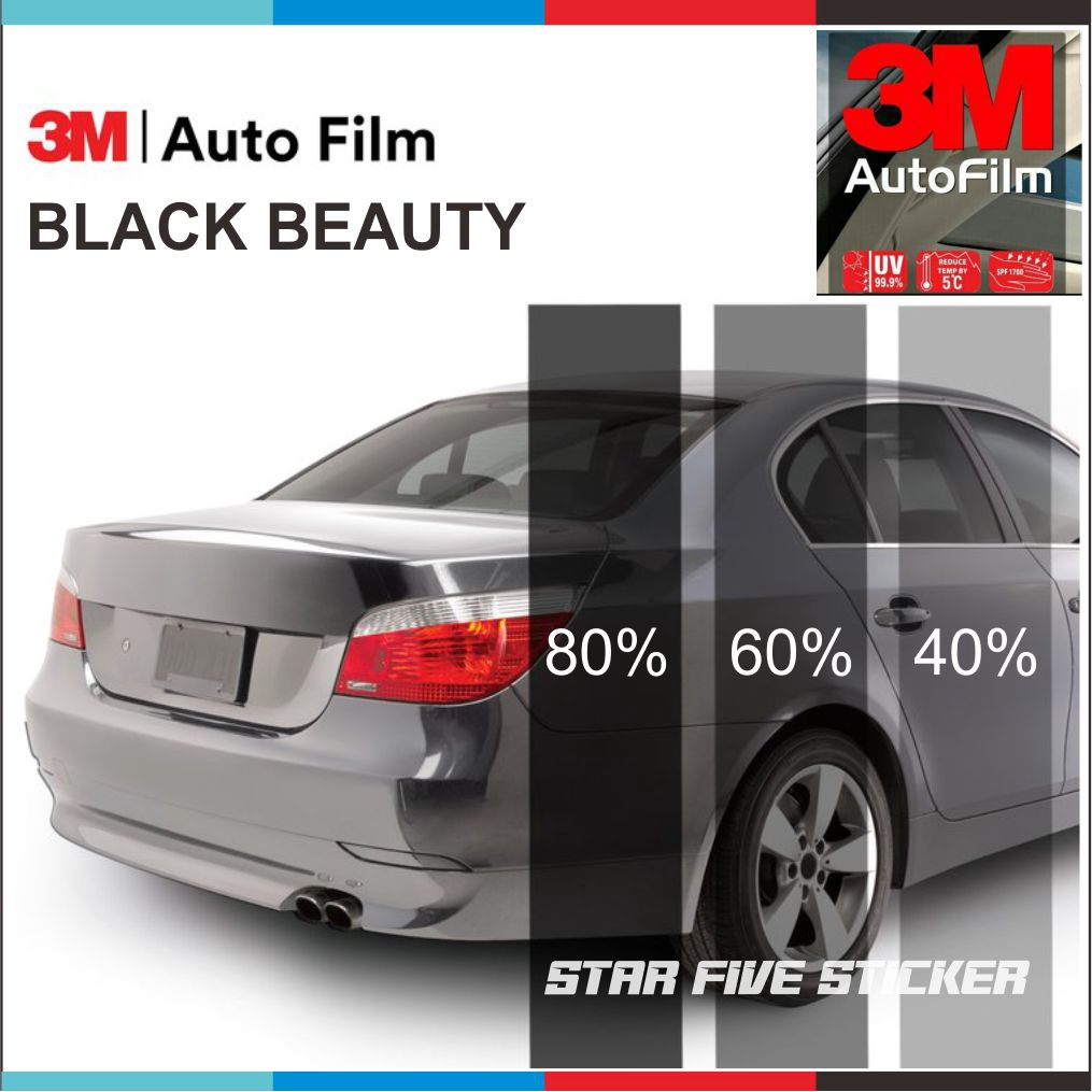 Kaca Film Mobil 3m Original Black Beauty