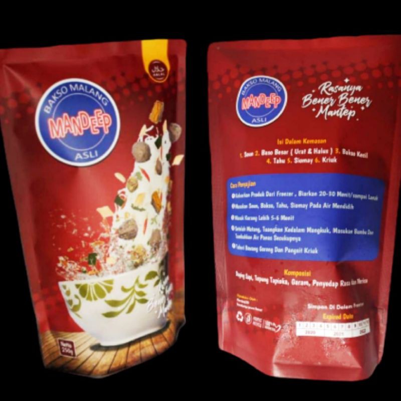 

BAKSO MALANG FROZEN BAKSO MALANG MANDEEP