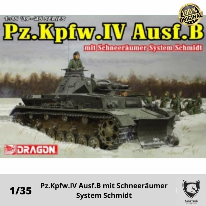 Model Kit Tank Pz.Kpfw.Iv Ausf.B Schneeraumer System By Dragon 1/35 By Eastern