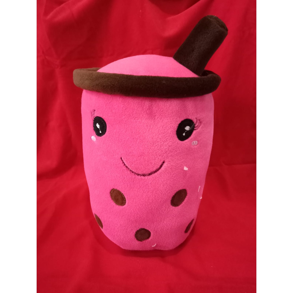 Boneka Boba LED Tinggi 60cm / Boneka Milk Tea Lucu Murah Menyala