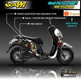 20+ Koleski Terbaru Stiker Scoopy 2020