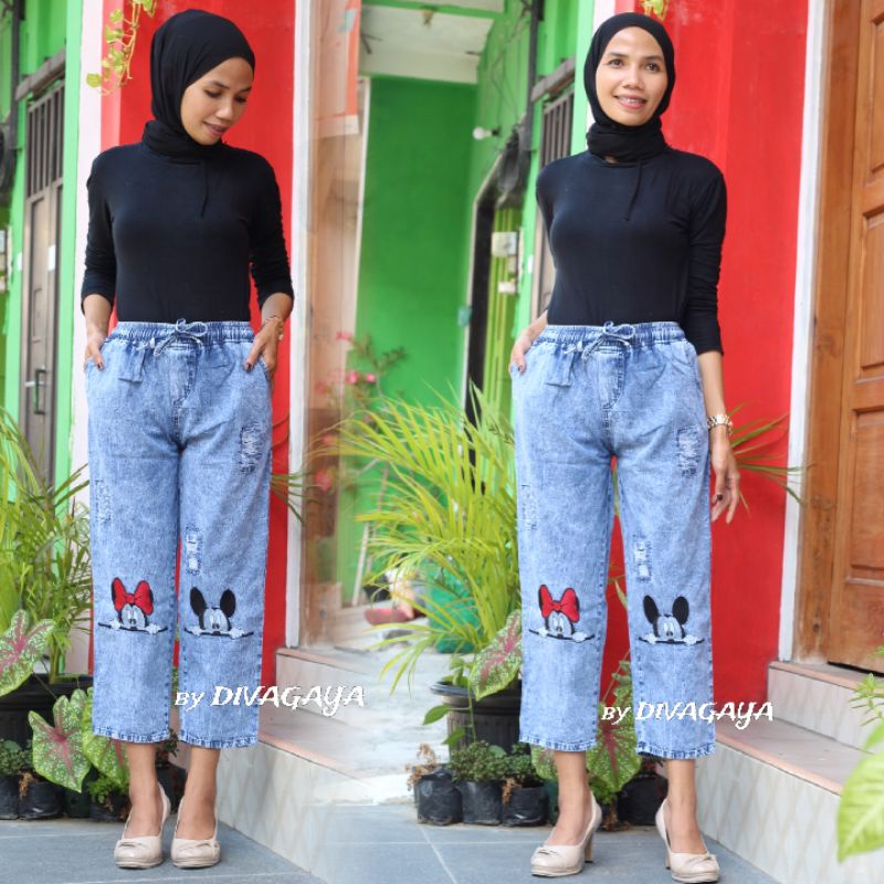 BAGGY PANTS BORDIR TERBARU