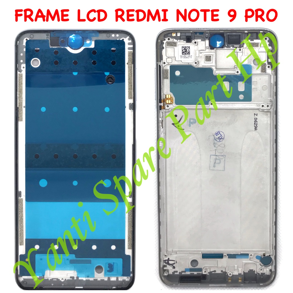 Frame Lcd Xiaomi Redmi Note 9 Pro Note 9S Original Terlaris New