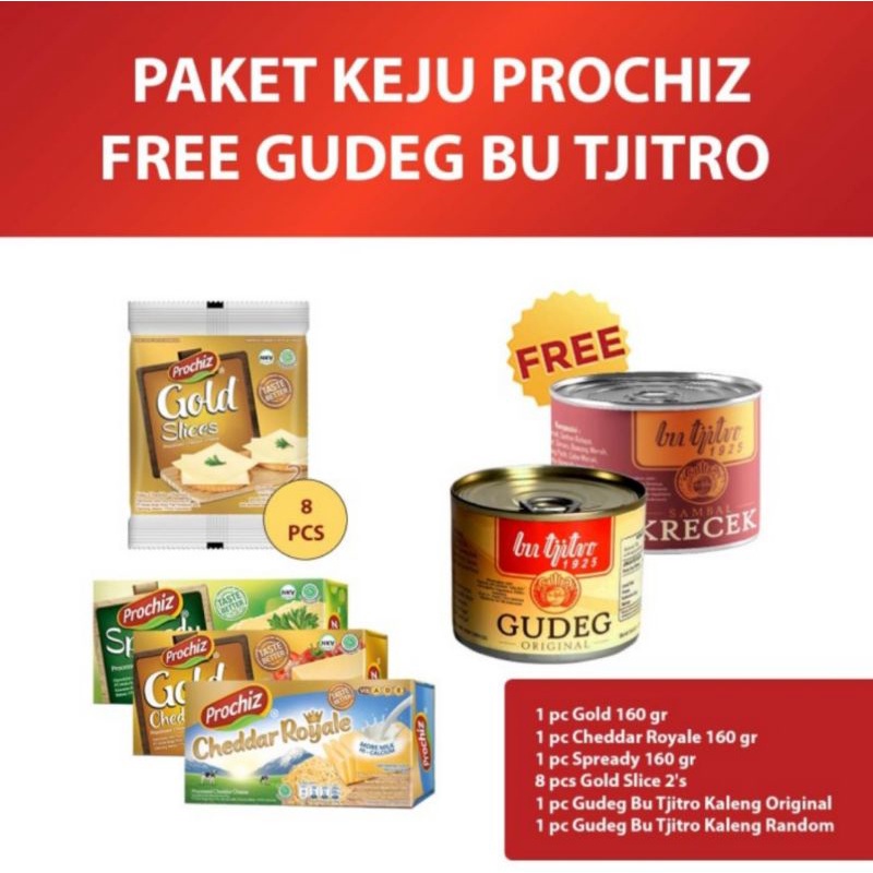 

Keju PROCHIZ Paket Sembako