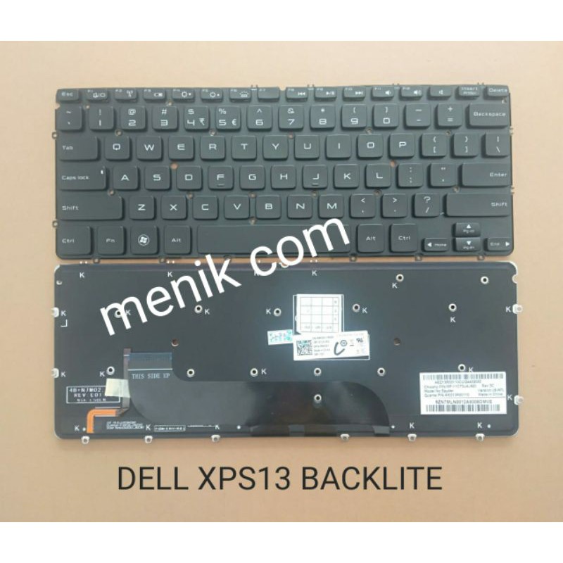 KEYBOARD DELL XPS13 BACKLITE 9343 9350