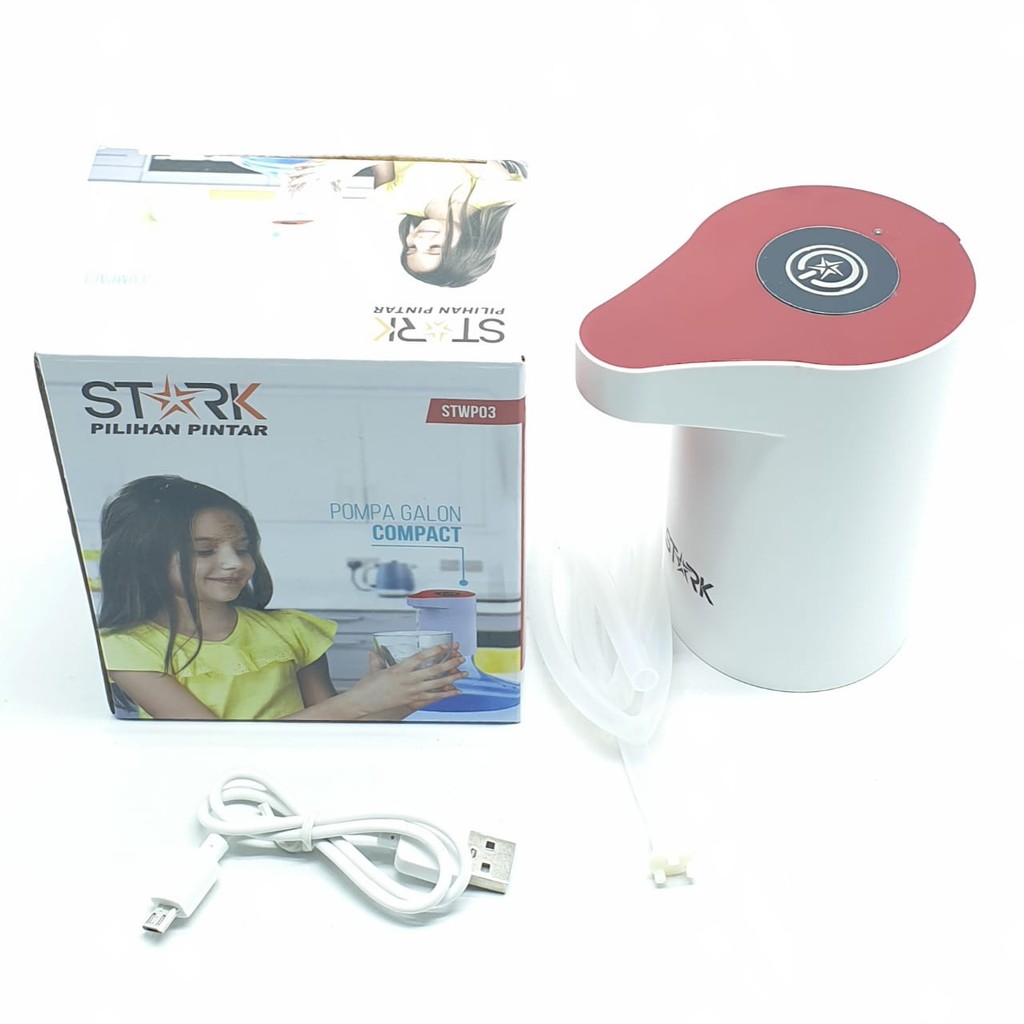 Stark STWP03 Dispenser Pompa Air Galon Portable Elektrik / Suara Halus / Kualitas Premium