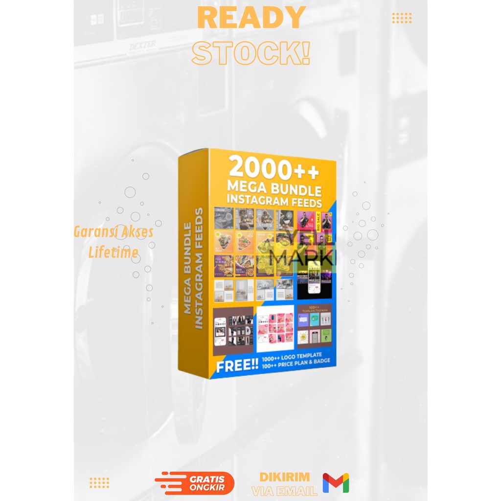 IG Feeds Desain Templates - Mega Bundle Instagram Feeds 2000++