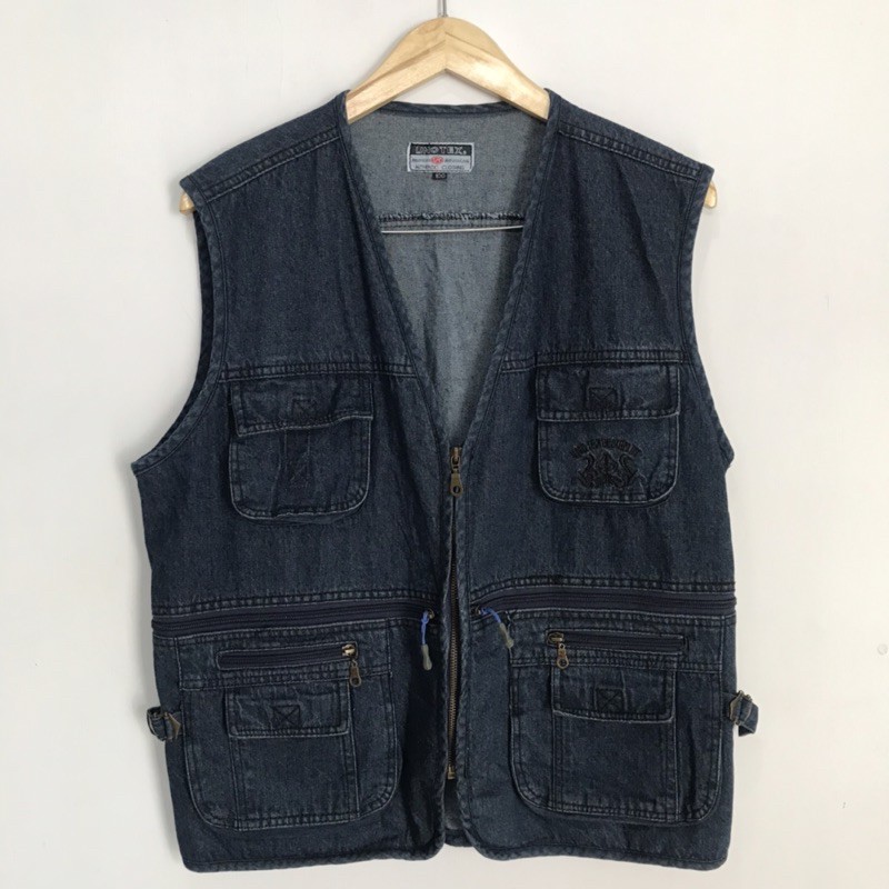 VEST ROMPI JEANS SECOND BEKAS