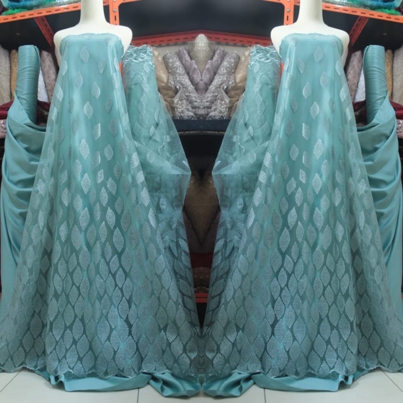 Tule Brokat Korea bakal kain kebaya